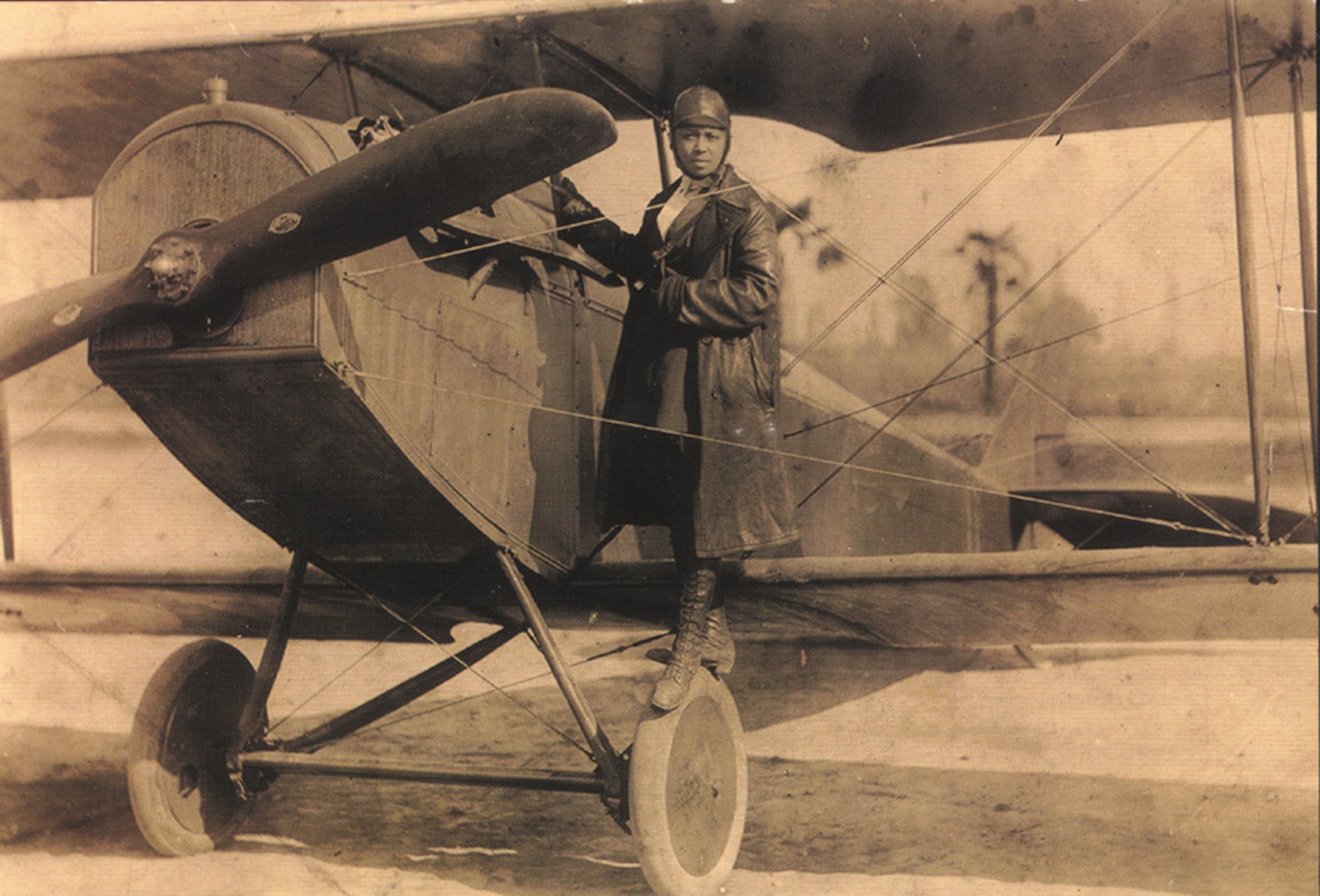 Bessie Coleman: First African-American female pilot performed aerial shows throughout the U.S.