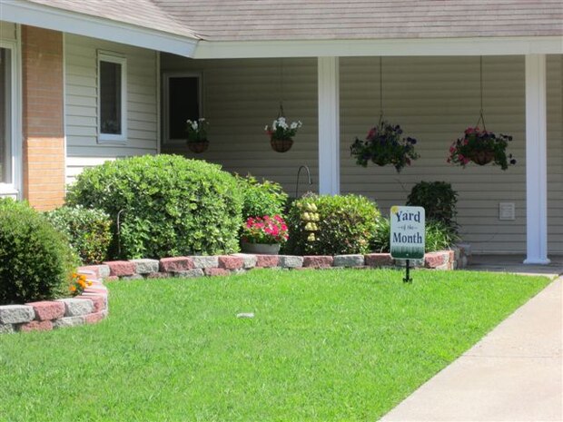 Forest City Communities recently announced its June Yard of the Month Winners at Joint Base Charleston – Air Base. This yard belongs to Tech. Sgt. Jason Mark from the 628th Air Base Wing Protocol Office Yard of the month winners receive a gift card for a local home improvement store. (Courtesy photo)