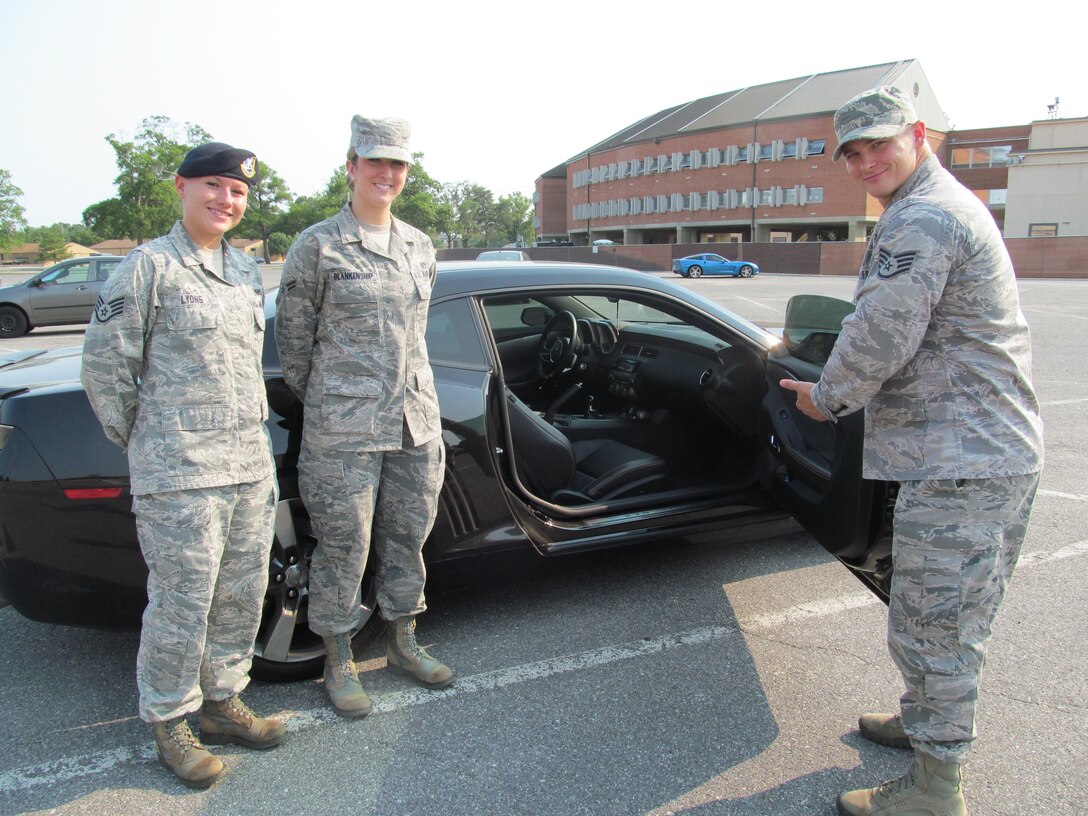 Airmen Against Drunk Driving on Joint Base Andrews has set up a Hotline for Air Force Service members to call and get a ride home if their drinking plans fall through. The rides are free and confidential. The AADD hotline is 240-857-RIDE(7433). Staff Sgt. Sara Lyons, 11th Wing Security Forces military working dog handler, Airmen 1st Class Andrea Blankenship, medical technician with the 779th Flight Medicine Clinic at the Pentagon, and Staff Sgt. Tyler Kellogg, 11th Wing Security Forces Squadron Operator are just a few of the volunteers standing by to assist. As long as AADD has adequate volunteer coverage, it runs every Friday and Saturday night from 9 p.m. to 4 a.m. They also adjust the schedule for holidays and down days as needed  (U.S. Air Force Photo by Melanie Moore)