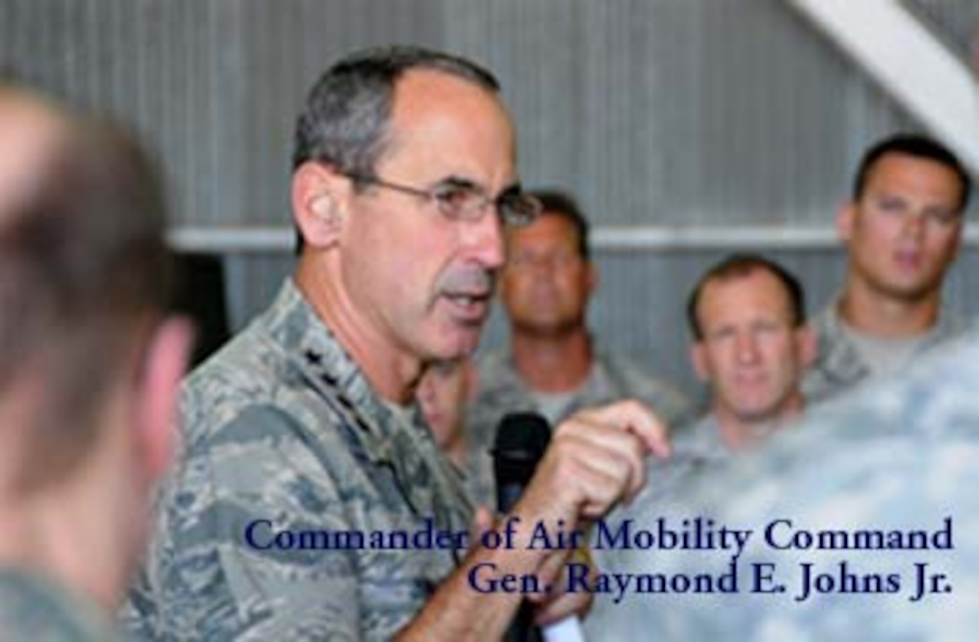 Gen. Raymond E. Johns, Jr., Commander, Air Mobility Command