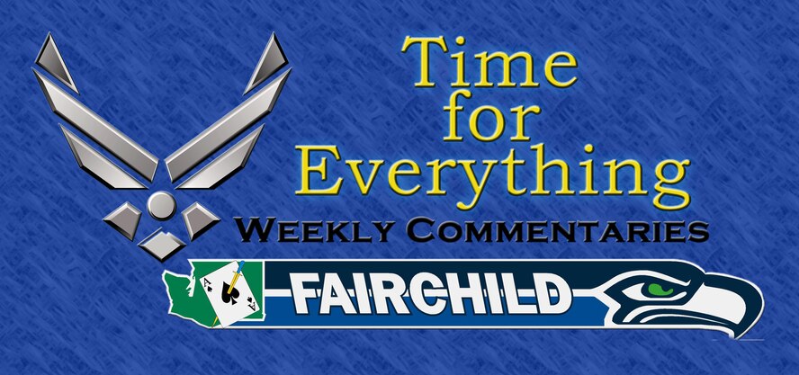 Weekly, Fairchild leadership writes commentaries focused on a wide array of topics important to all servicemembers. (U.S. Air Force graphic by Senior Airman Benjamin Stratton/Released)
