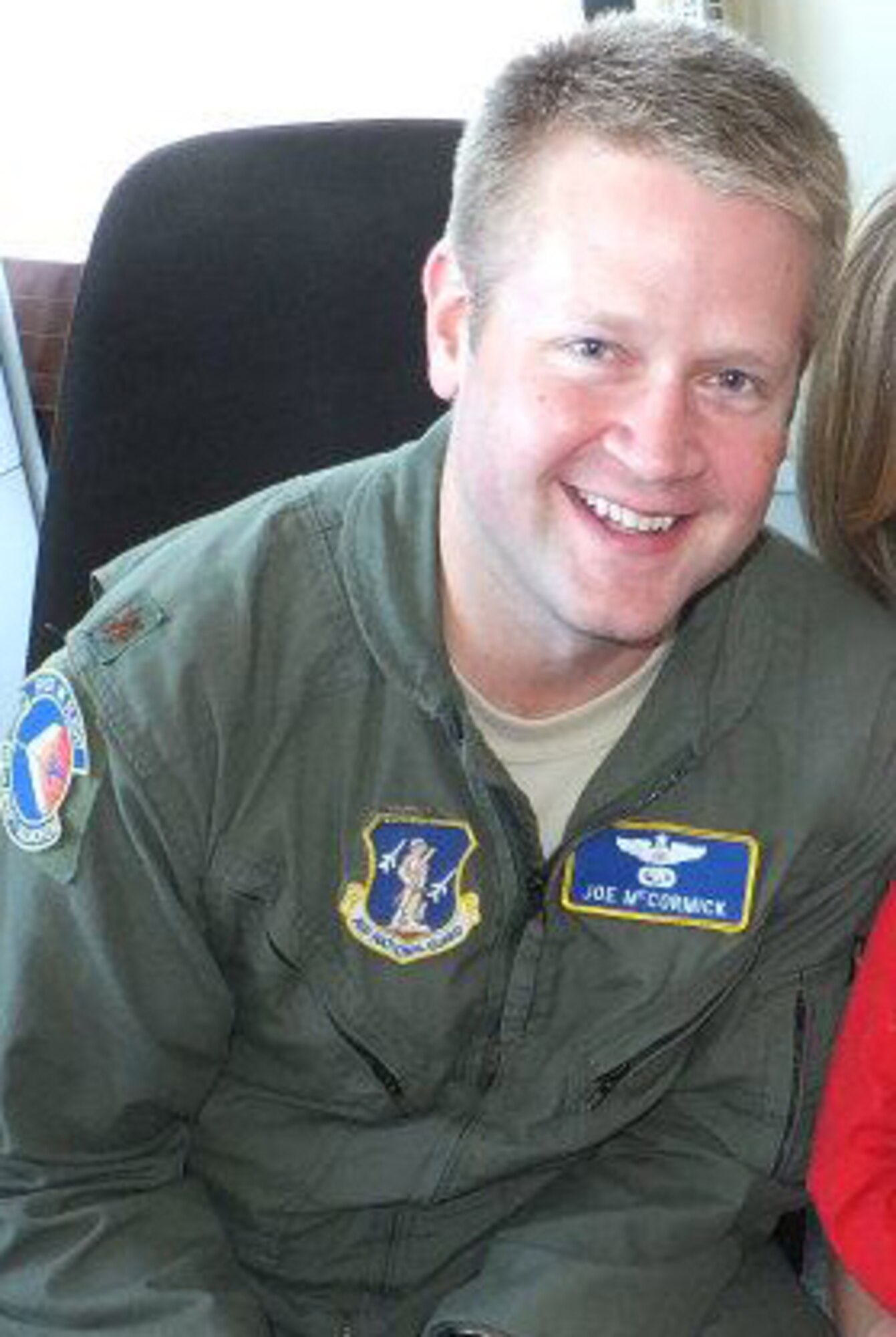 C-130 pilot Major Joseph M. McCormick, one of 4 crew members who were killed July 1, 2012 after their C-130 crashed while fighting wildfires in South Dakota. (courtesy photo)
