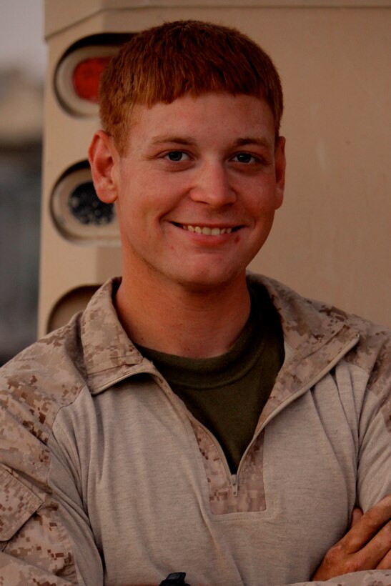 Cpl. Dustin Carlton, wrecker operator, 8th Engineer Support Battalion, 1st Marine Logistics Group (Forward), is currently forward deployed to Afghanistan, one of more than 20 countries he has travelled to during his enlistment. “I love being deployed,” said Carlton. “I love all the experiences I have had and it’s always a good time, no matter where I go.”