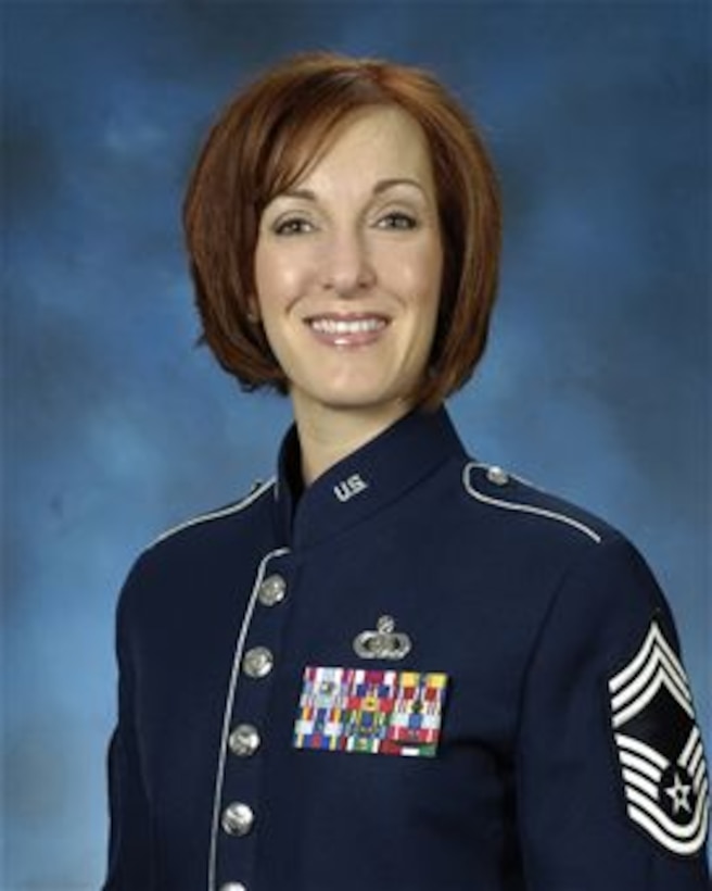 Manager of the USAF Band of the Pacific-Hawaii, CMSgt Laura Noel