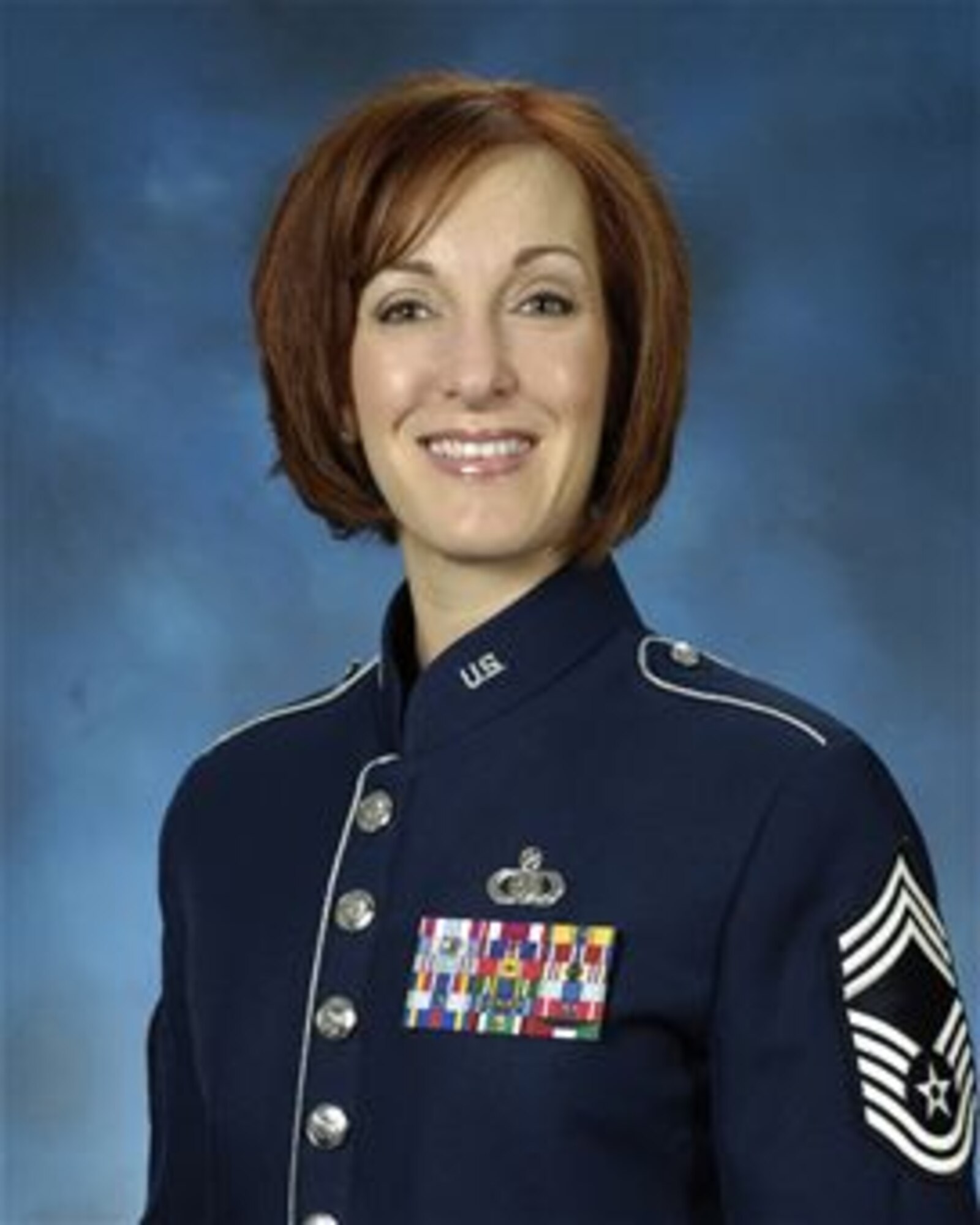 Manager of the USAF Band of the Pacific-Hawaii, CMSgt Laura Noel