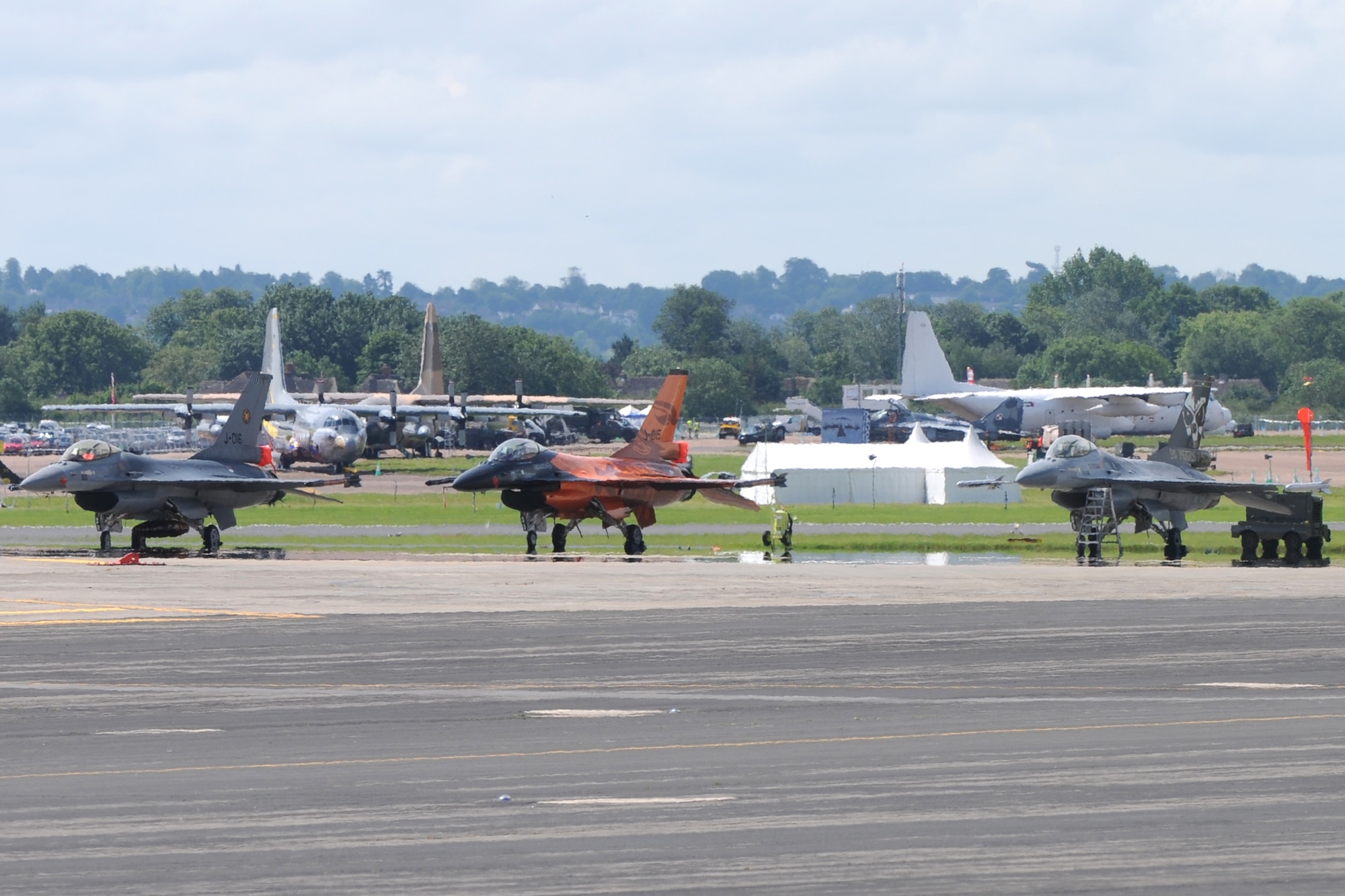 RAF FAIRFORD, United Kingdom - More than 260 aircraft participated in the Royal International Air Tattoo from 29 nations. (U.S. Air Force photo by Capt. Brian Maguire)