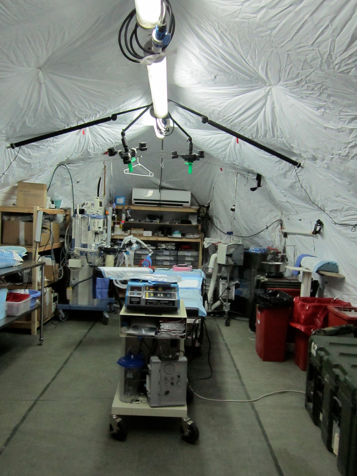 The 2nd Forward Surgical Team was stationed in Combat Outpost Khilagay, Afghanistan from June 27, 2011 to January 15, 2012. They saw over 350 trauma patients and preformed approximately 90 medical evacuations. Many of their patients were not just American but Afghan as well. (Courtesy photo)