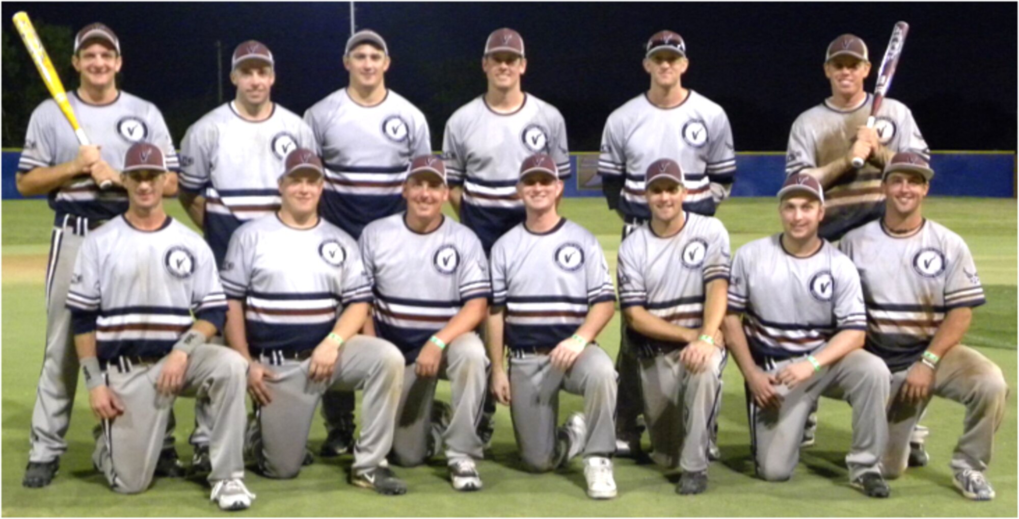 The Vance Air Force Base (Okla.) varsity softball team won the Men's Class D United States Specialty Sports Association World Qualifier Tournament in Oklahoma City June 15 with a record of five wins and zero losses against teams from Oklahoma, Texas and Kansas. (Courtesy photo)