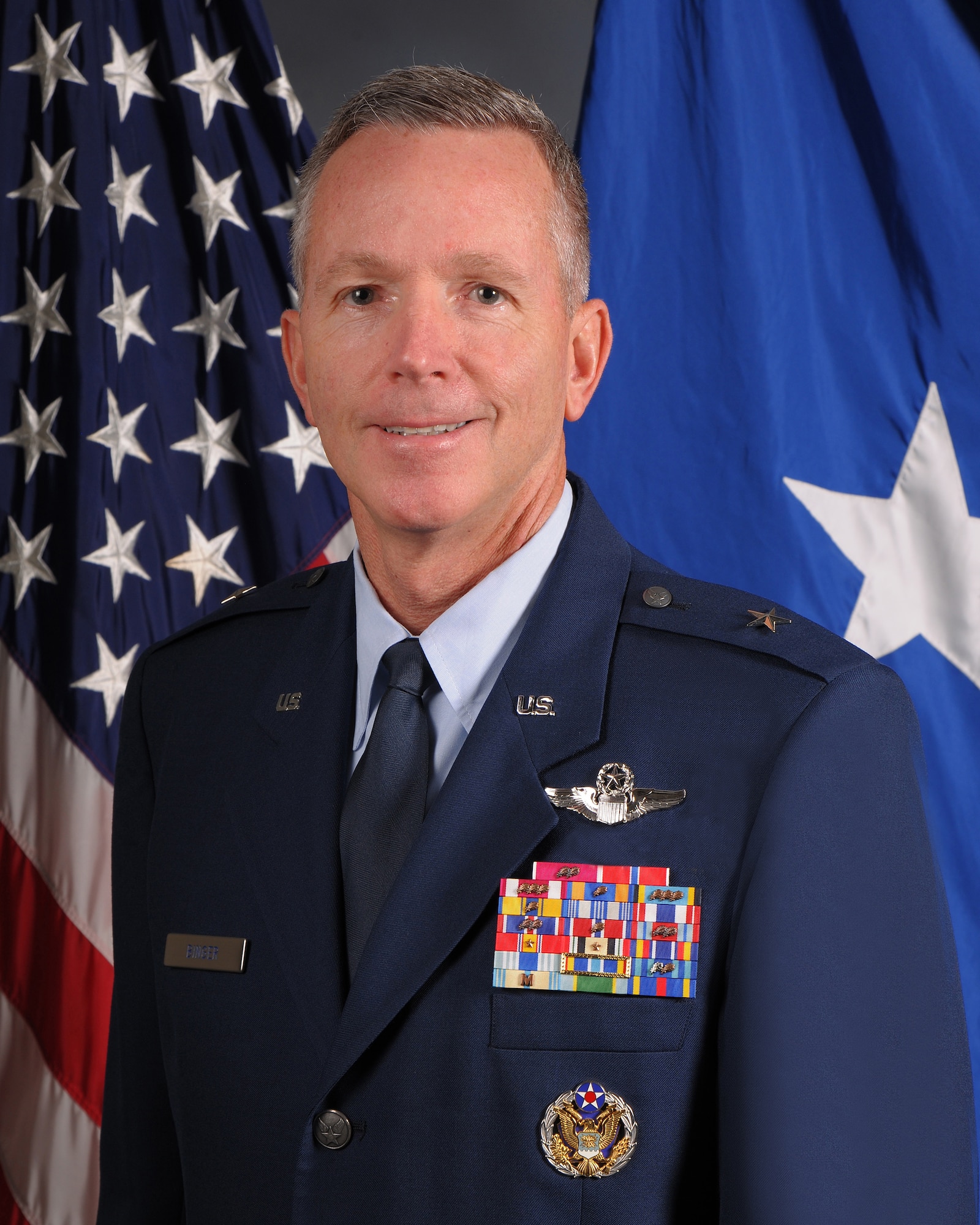 Brig. Gen. William B. Binger, Commander, 10th Air Force (Courtesy photo)