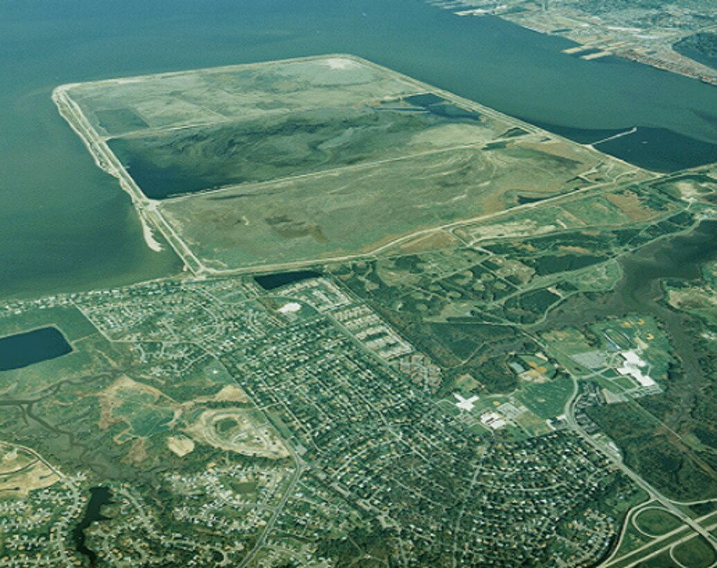 The Craney Island Dredged Material Management Area is a 2,500-acre confined dredged material disposal site located near Norfolk, Va. (U.S. Army/file photo)