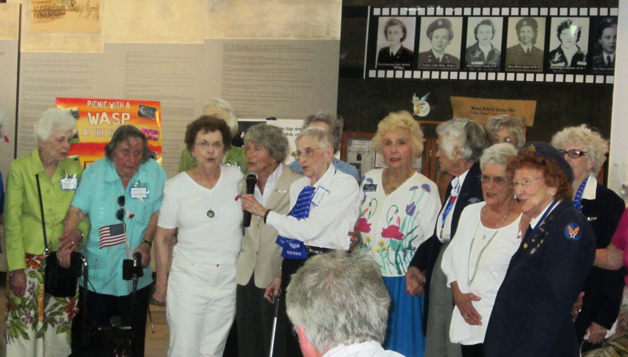 The 442nd Human Resources Development Council sent reservists to the Women Air Force Service Pilot reunion in Sweetwater, Texas in May. The WASPs played an integral role in WWII efforts by piloting and maintaining aircraft. The 442nd HRDC is part of the 442nd Fighter Wing, an A-10 Thunderbolt II Air Force Reserve unit at Whiteman Air Force Base, Mo. (U.S. Air Force photo/courtesy photo) 