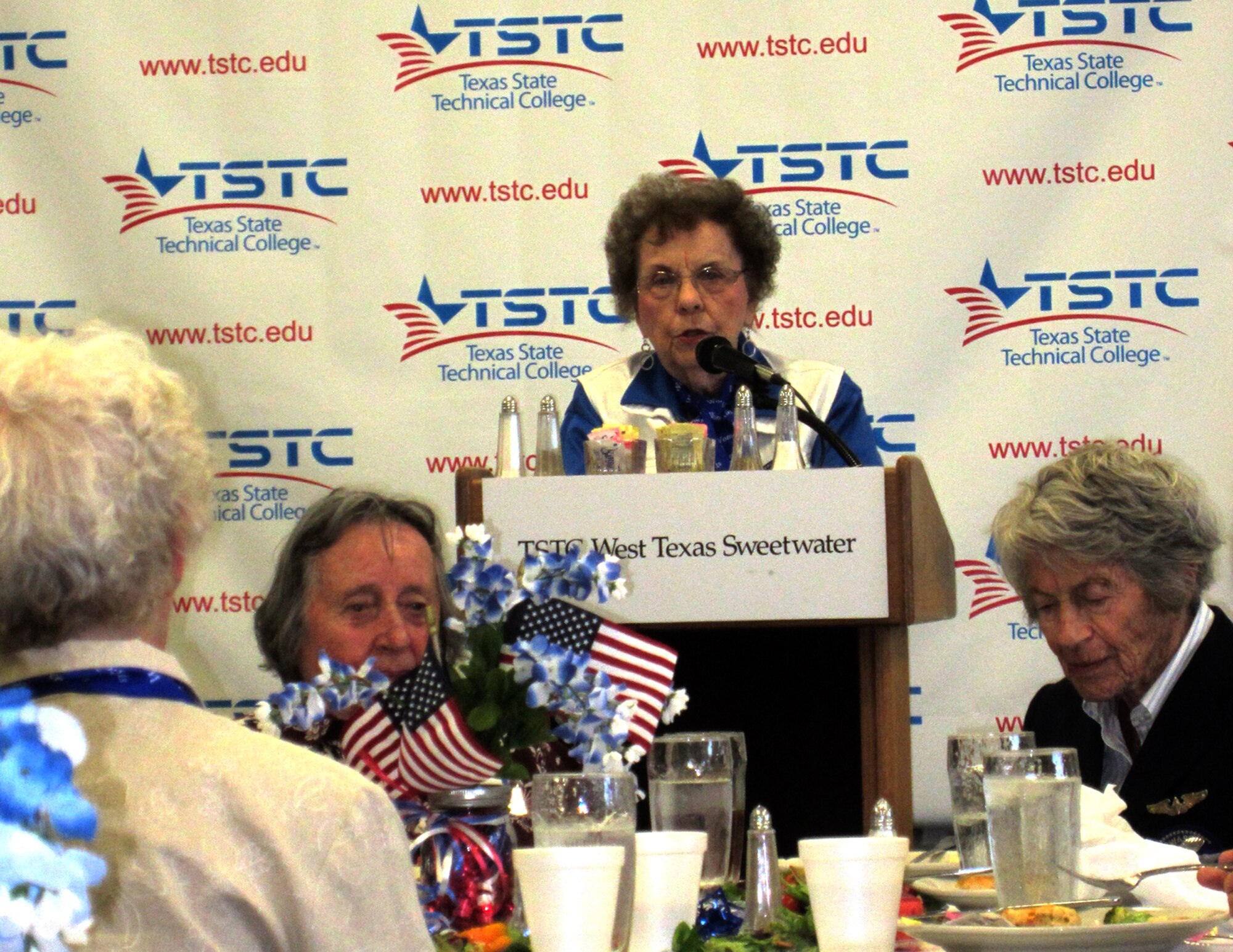 The 442nd Human Resources Development Council sent reservists to the Women Air Force Service Pilot reunion in Sweetwater, Texas in May. The WASPs played an integral role in WWII efforts by piloting and maintaining aircraft. The 442nd HRDC is part of the 442nd Fighter Wing, an A-10 Thunderbolt II Air Force Reserve unit at Whiteman Air Force Base, Mo. (U.S. Air Force photo/courtesy photo) 