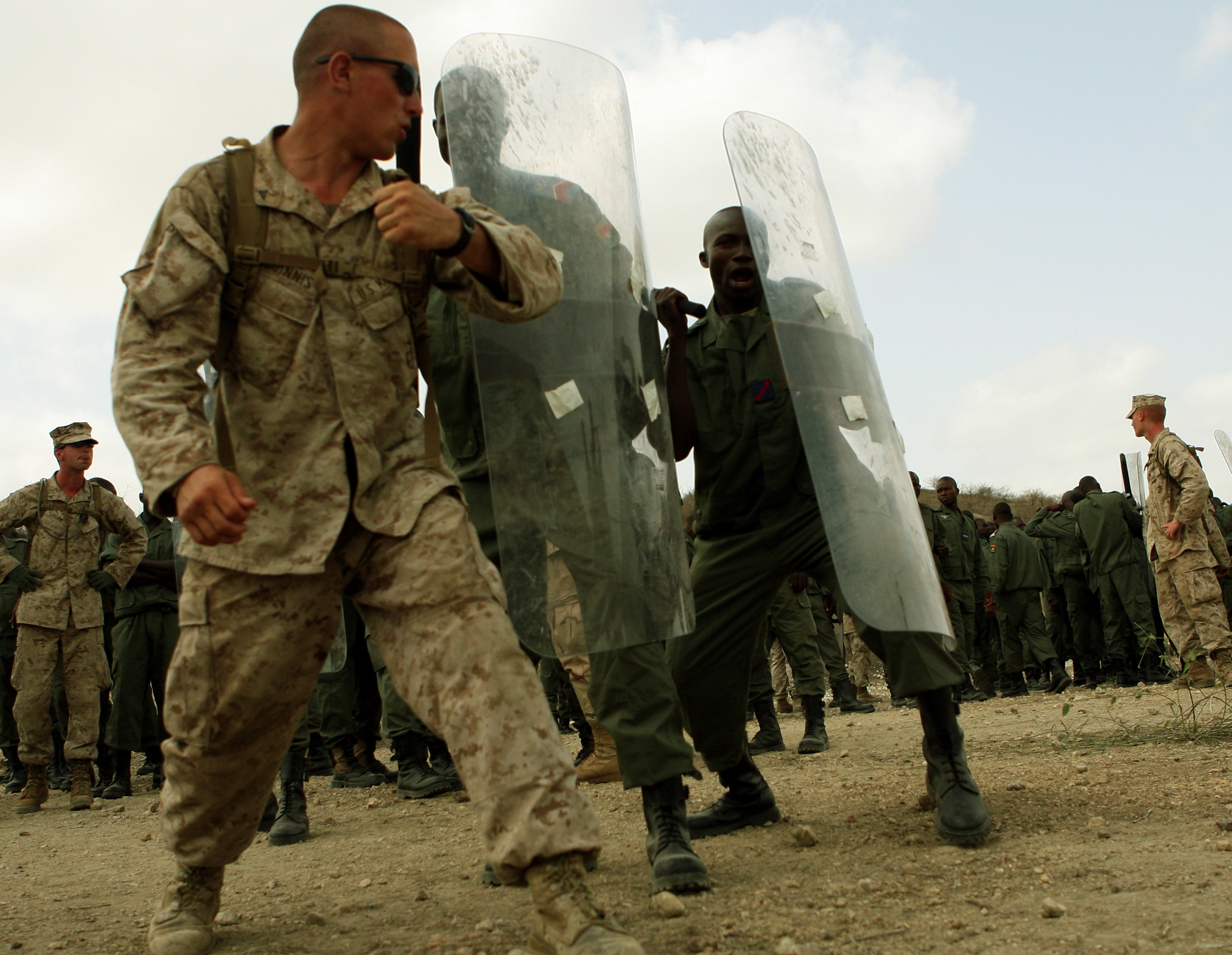 Crowd control: Riot police techniques from Ferguson to