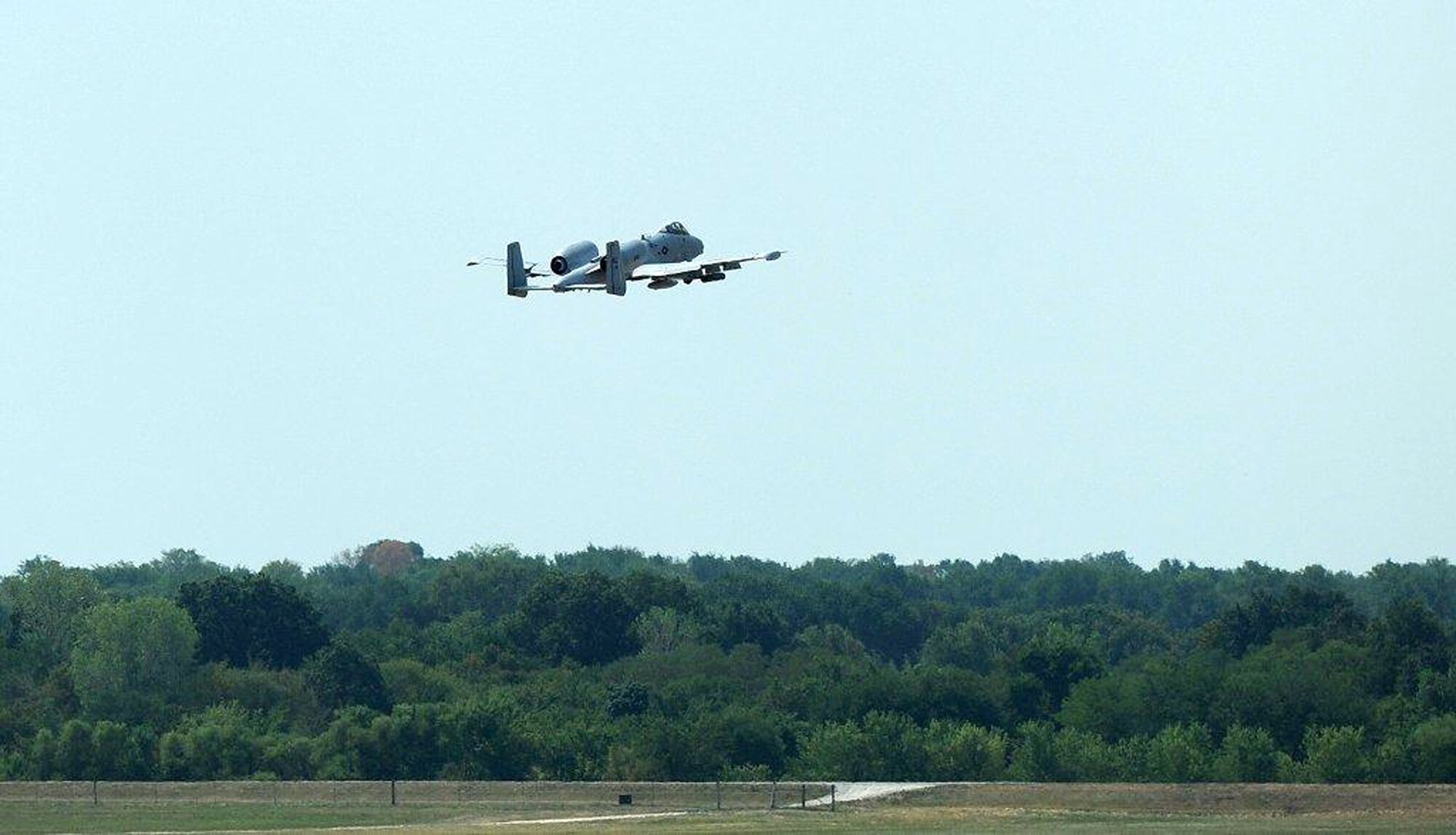 About 200 reservists and approximately a dozen A-10 Thunderbolt II aircraft from the 442nd Maintenance and Operations Group left today for Eielson Air Force Base, Alaska, to participate in Distant Frontier, a live-munitions exercise. The 442nd MXG and OG are part of the 442nd Fighter Wing, an A-10 Thunderbolt II Air Force Reserve unit at Whiteman Air Force Base, Mo. U.S. Air Force photo/Senior Airman Nicholas Wilson)
