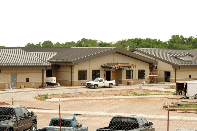 Under construction Several projects going on across base > Tinker Air