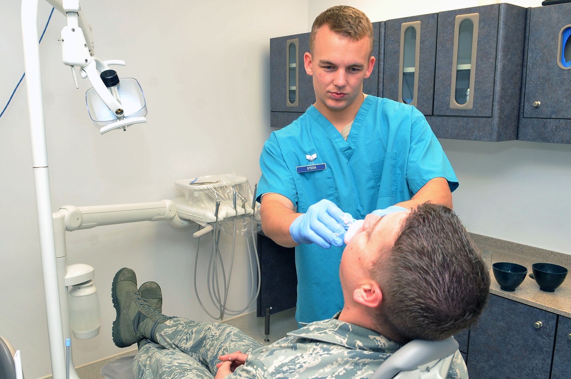Senior Airman Phillip Steen, 51st Dental Squadron (U.S. Air Force photo/Staff Sgt. Craig Cisek)