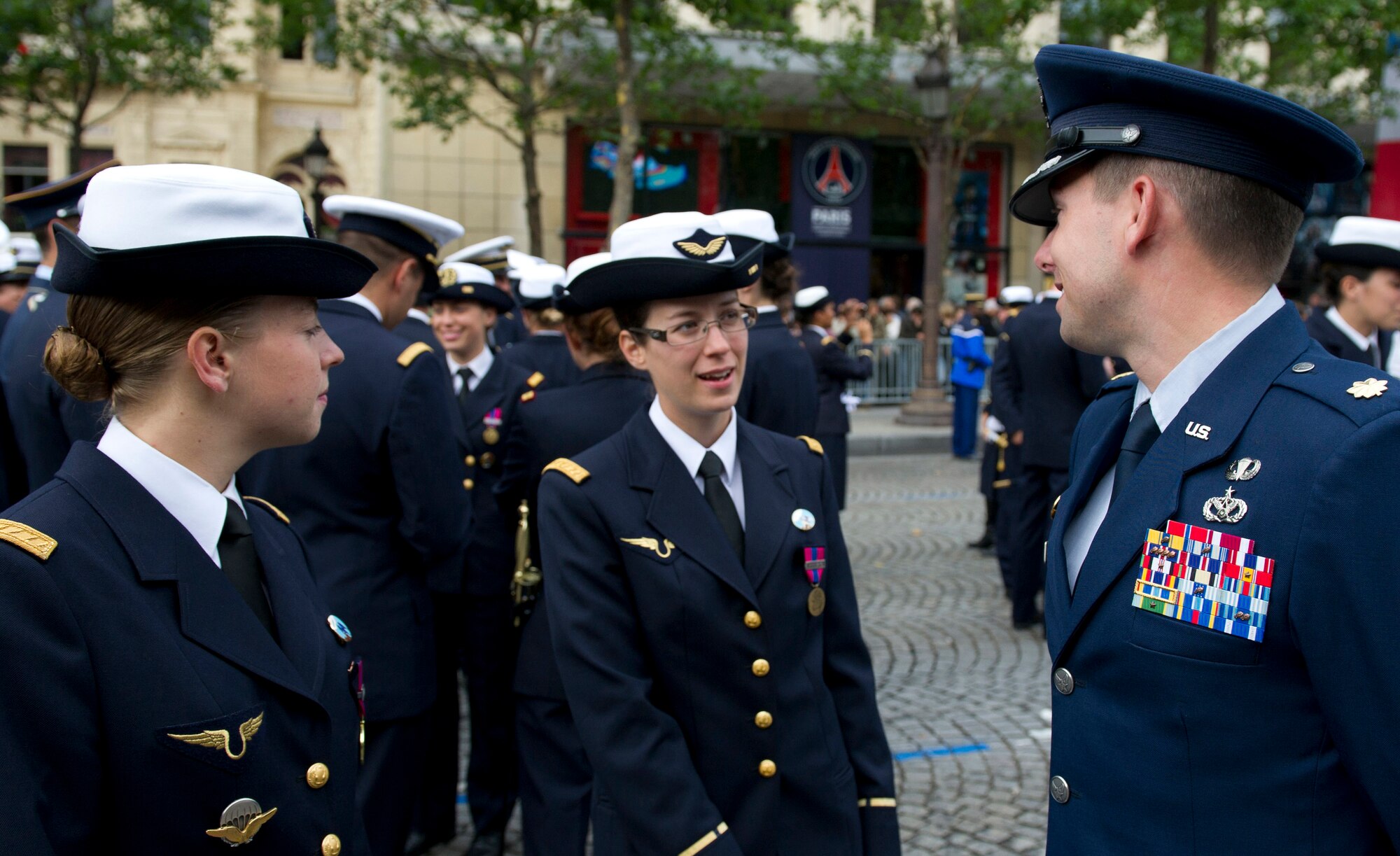 PARIS -- The 14th of July, known in English by Bastille Day, is the French equivalent of the American 4th of July. It commemorates the attack on the Bastille on July 14, 1989, which preceded the French revolution. (U.S. Air Force photo/Staff Sgt. Benjamin Wilson)