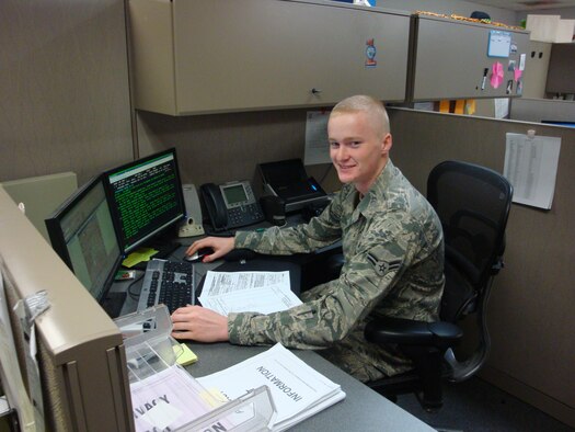 Desert Lightning Team's Weekly Warrior Airman 1st Class Zachary Toon