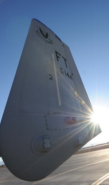 The sun sets July 16, 2012, as an A-10C Thunderbolt II sits on the ramp at Nellis Air Force Base, Nev.  A-10 pilots, maintainers, and support personnel are deployed to Nellis from the 23d Wing at Moody Air Force Base, Ga., in support of Red Flag 12-4.  Red Flag is a multinational, multiservice training exercise that provides an array of realistic aerial combat scenarios. (U.S. Air Force photo by Master Sgt. Sonny Cohrs/Released)