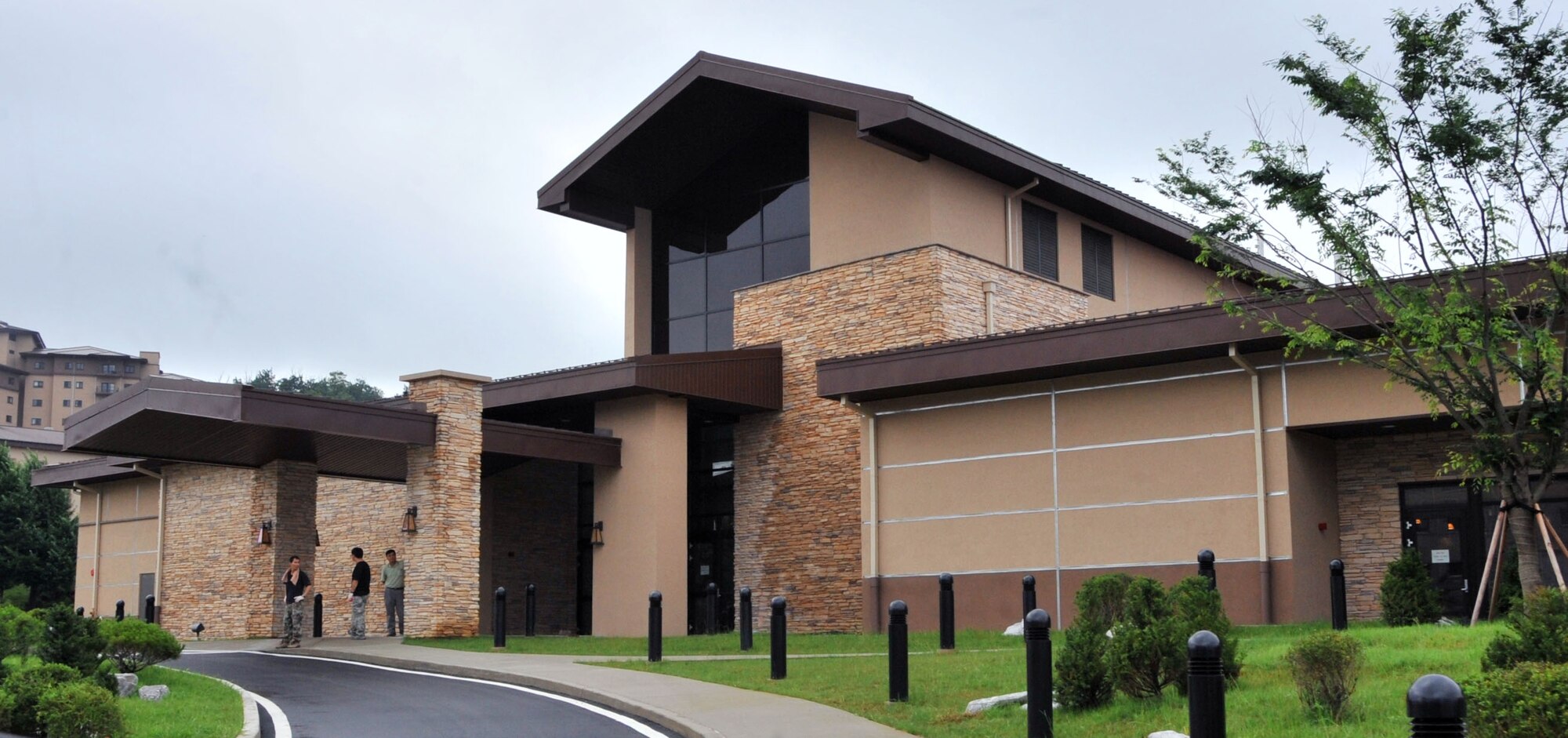 The new Osan Air Base enlisted club, scheduled to open in April, ran into unexpected delays, pushing the opening further out into 2012. Despite the challenges, construction is still underway, and the club is scheduled to be open late fall or early winter 2012. After the club is handed over to the Air Force, it will take an additional three months to train staff and receive the furniture needed to make the facility a place where Airmen can enjoy their time. (U.S. Air Force photo/Staff Sgt. Stefanie Torres)