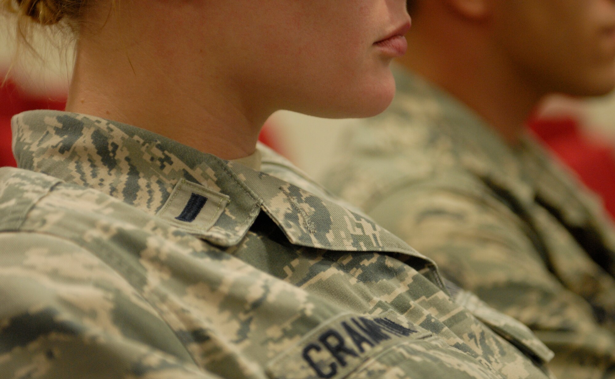 Kadena officers attend the Flight Commander’s Course on Kadena Air Base, Japan, July 17, 2012. The Flight Commander’s Course has been opened up to the entire wing and the sister services to benefit officers base-wide. (U.S. Air Force photo/Airman 1st Class Malia Jenkins)  