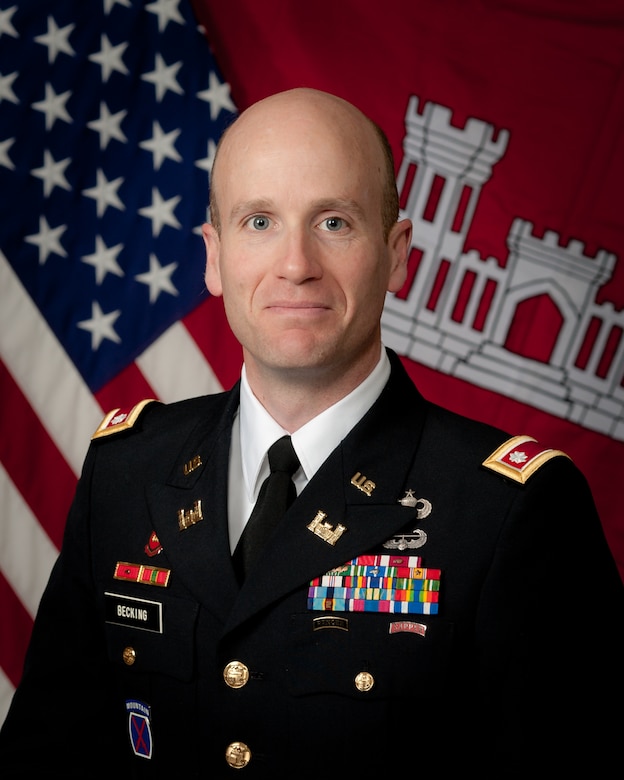 Lieutenant Colonel Chris Becking, 57th Commander of the Philadelphia District