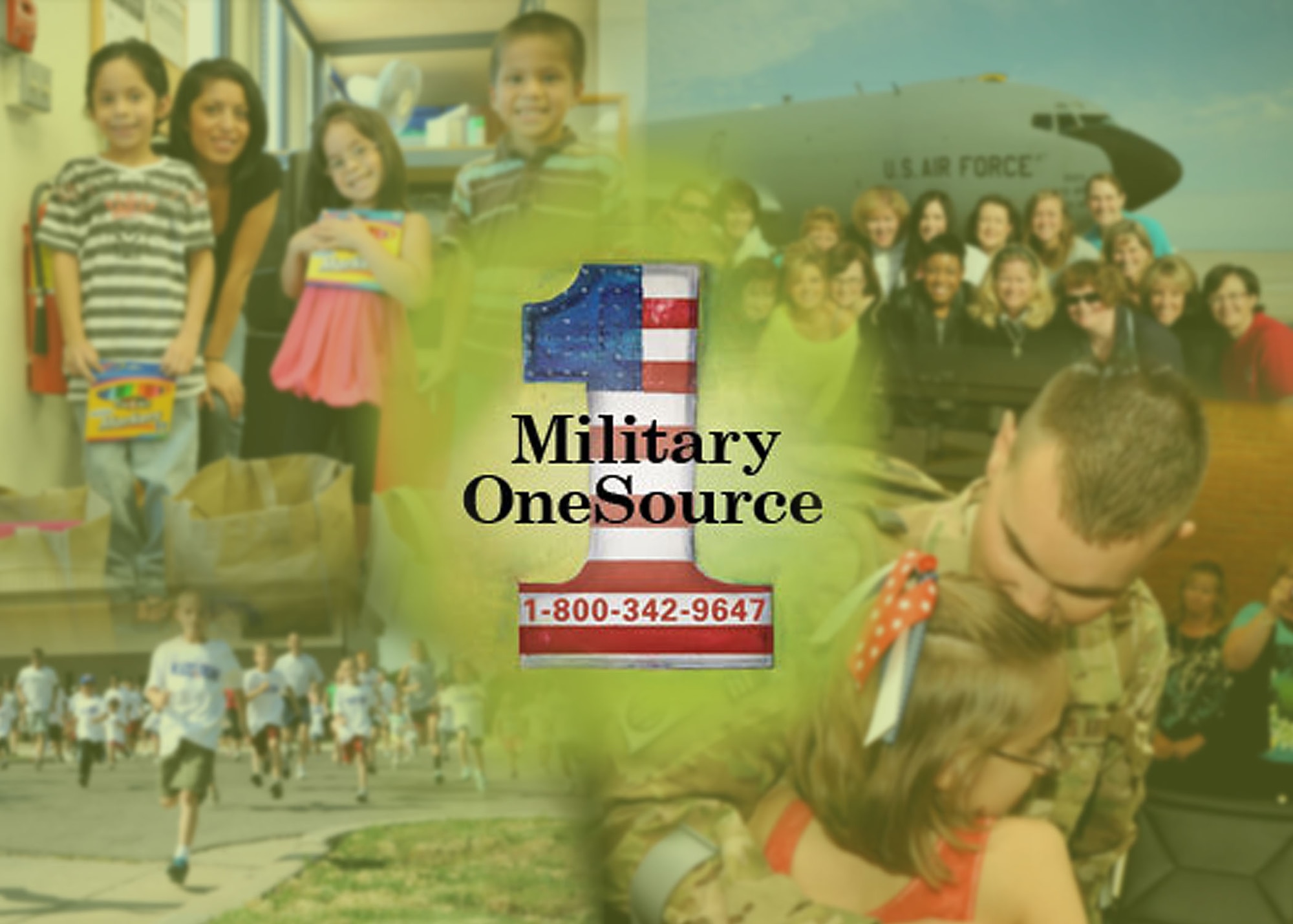 Military OneSource is a free service provided by the Department of Defense to service members and their families. They help with a broad range of concerns including money management, parenting and child care, deployment, relocation, reunion, spouse employment and education and the concerns of families with special-needs members. For more information about what Military OneSource offers, call 1-800-342-9647 or visit www.militaryonesource.mil. (U.S. Air Force illustration/Airman 1st Class Katrina M. Brisbin)
