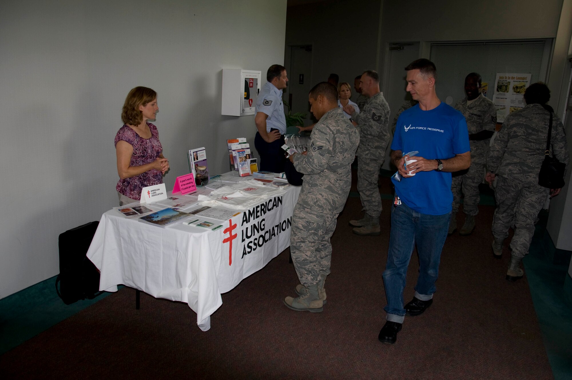 Westover is implementing new Air Force regulations that are limiting and moving designated smoking areas with the goal of making this a tobacco-free base. (U.S. Air Force photo/SrA. Alexander Brown)