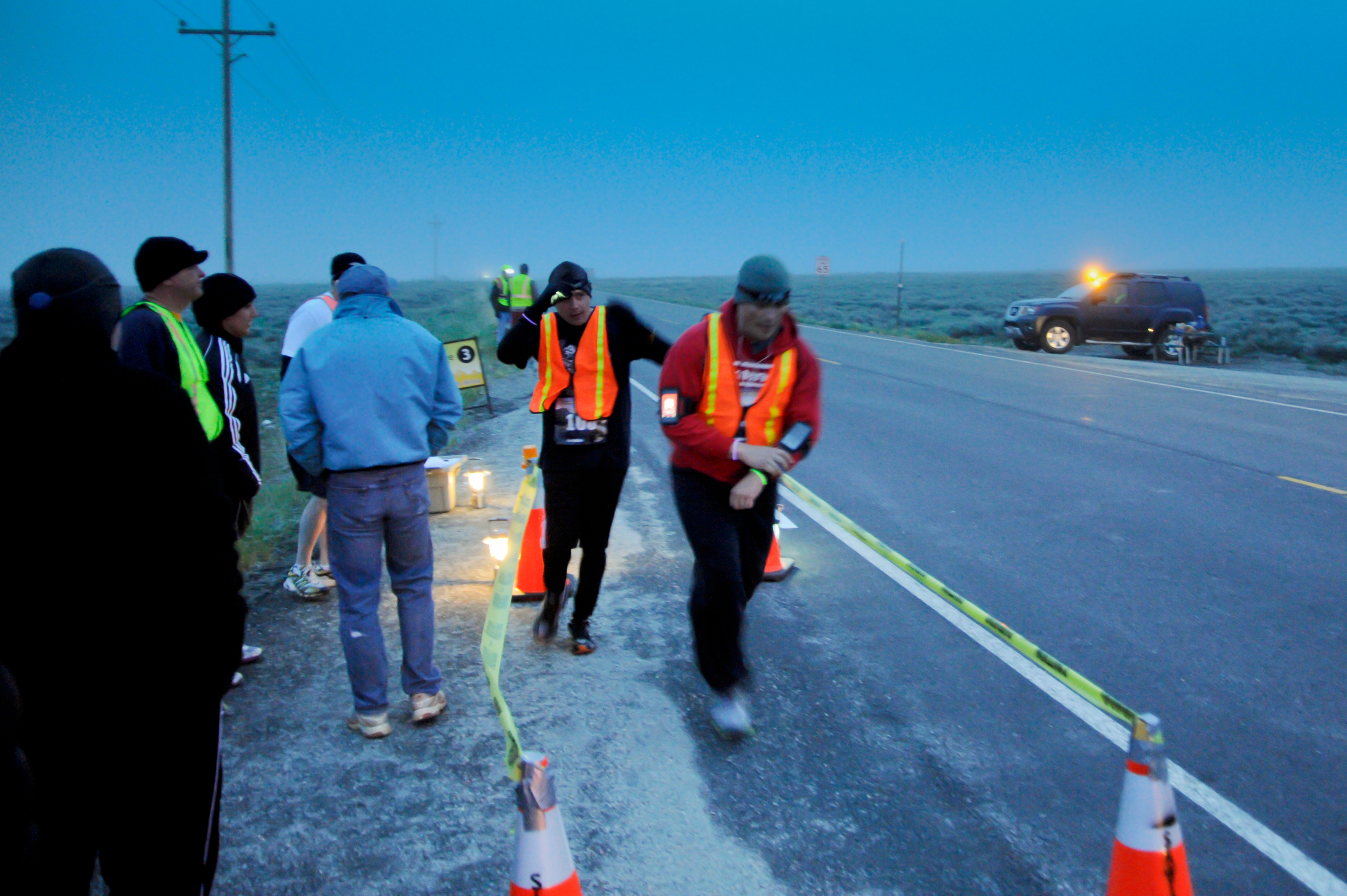 Air Gaurd runs in Sawtooth Relay