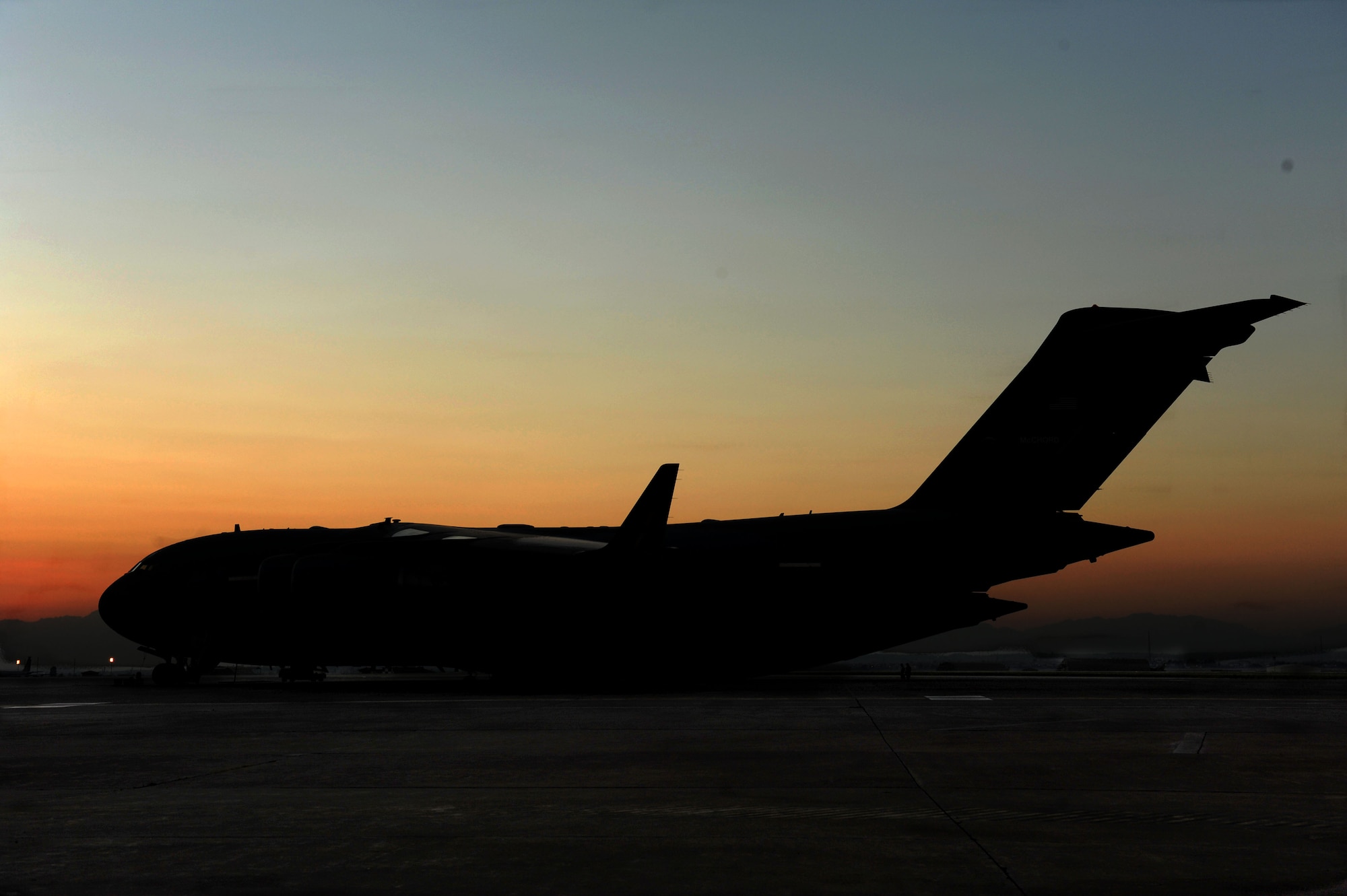 A C-17A Globemaster taxis the runway July 18, 2012, at Incirlik Air Base, Turkey. The aircraft belongs to the 817th Expeditionary Airlift Squadron, which delivers essential, sometimes lifesaving cargo to vital locations across Southwest and Central Asia and parts of Northern Africa.  (U.S. Air Force photo by Senior Airman Jarvie Z. Wallace/Released)  