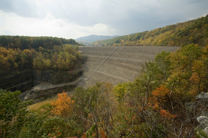 Gathright Dam and Lake Moomaw > Norfolk District > Gathright Dam Lake ...