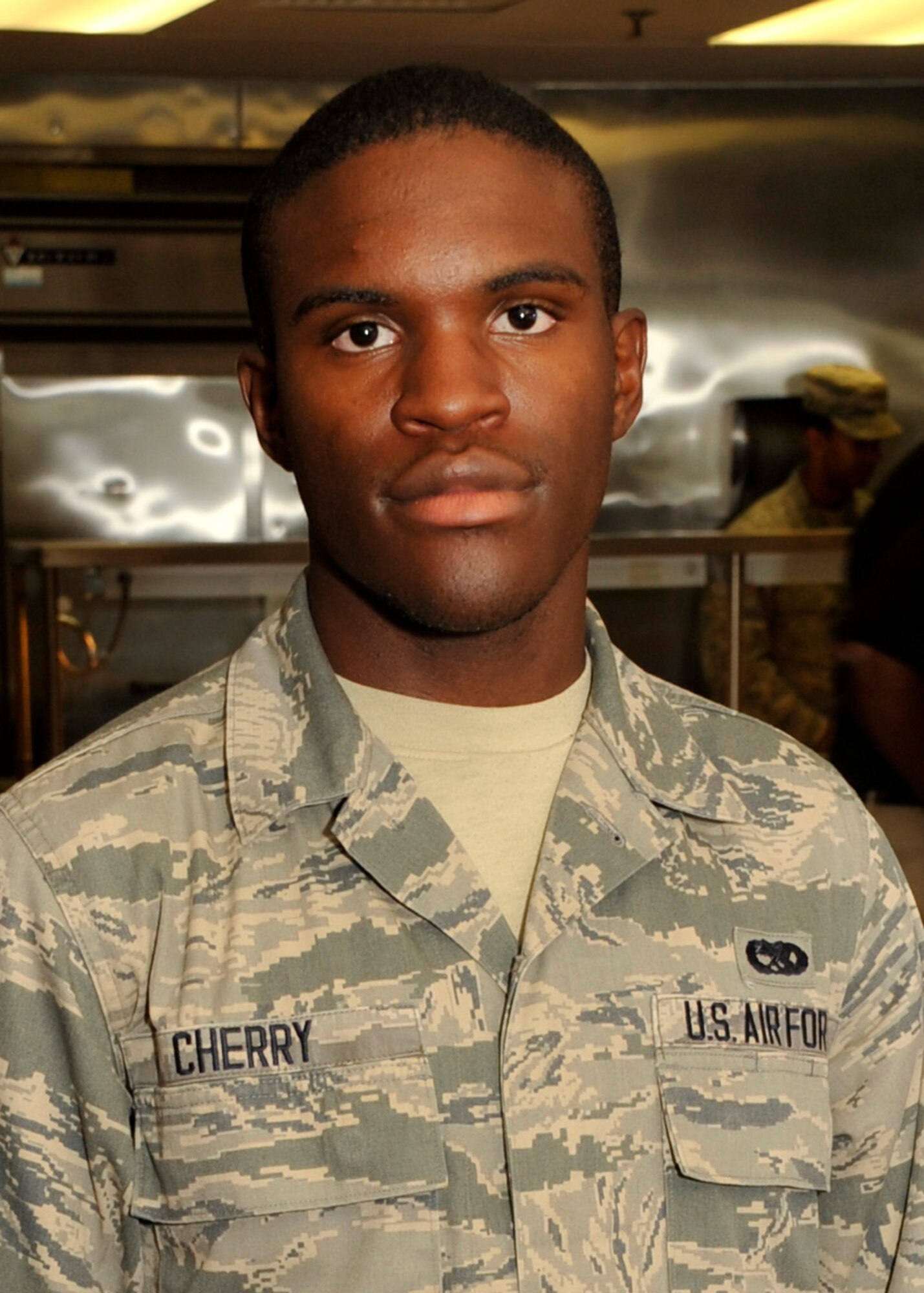 "The salad because it is healthy." - Airman 1st Class Gregory Cherry