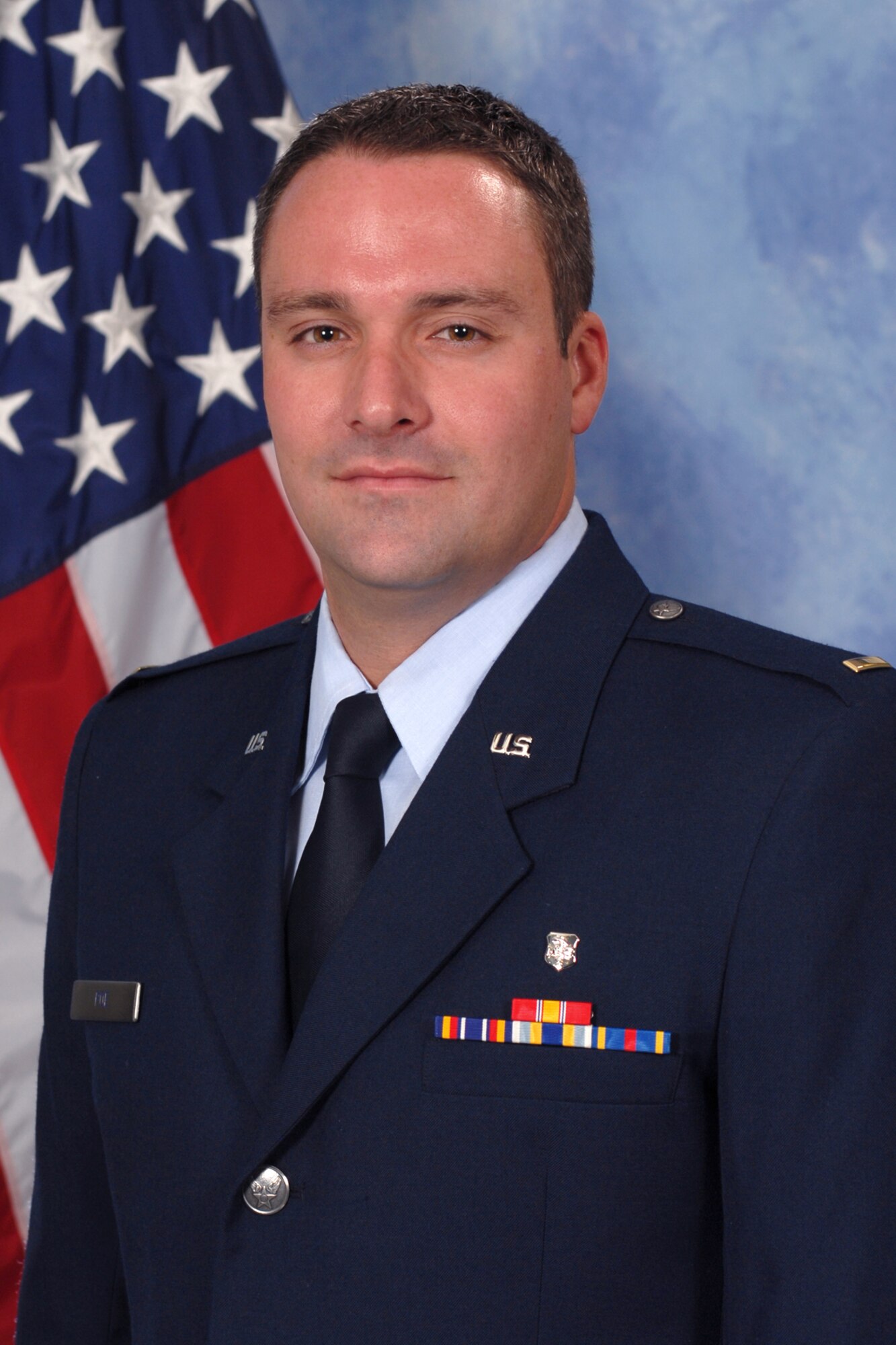 2nd Lt. Steve Poe, 17th Medical Support Squadron, won the 17th Training Wing Company Grade Officer of the Quarter, during the wing quarterly awards ceremony, July 24. (U.S. Air Force photo by Staff Sgt. Austin Knox)
