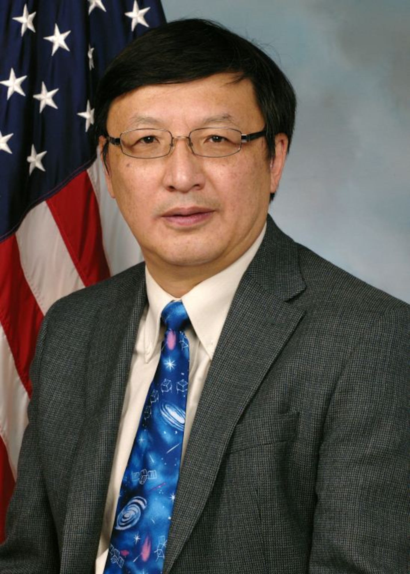 Dr. Danhong H. Huang (Space Vehicles), is a pioneer in the research of quantum device physics.  His expertise in theoretical semiconductor physics has led to breakthroughs in space sensor technologies that will reduce the size and cost of satellite sensor systems and enhance obscured target detection, continuous all weather monitoring and chemical/biological weapons detection.  Dr. Huang was one of two people to develop a physical model for understanding the possible photoluminescence cooling of a lattice in semiconductors. 