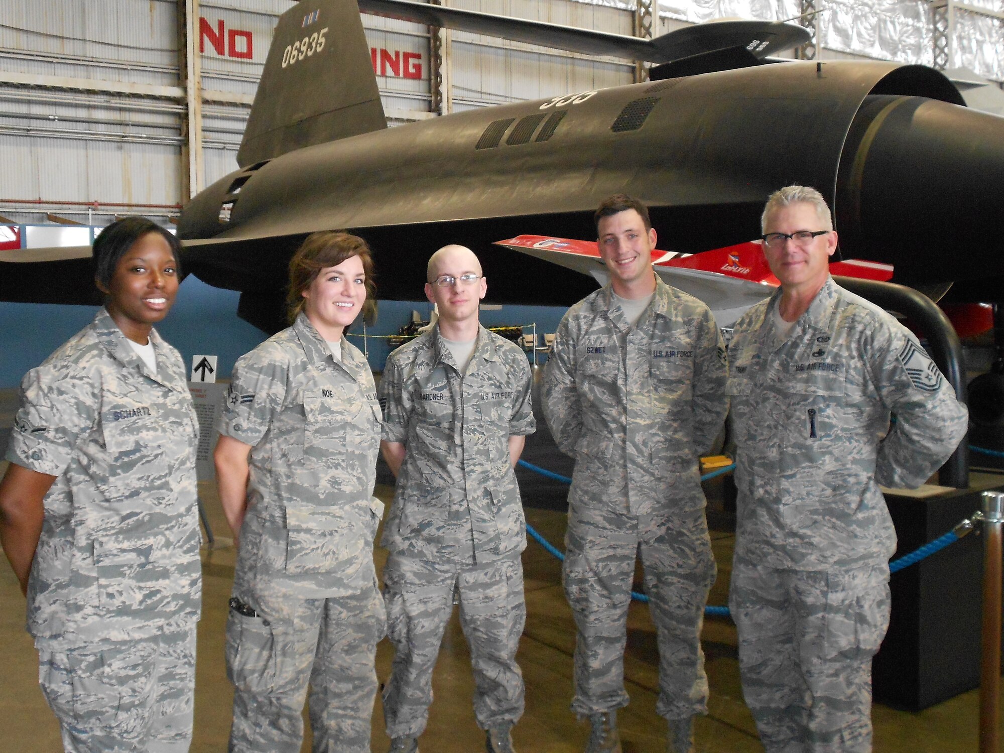 The 110th Airlift Wings Professional Development Council took a group of Airmen demonstrating leadership potential from the 110th Airlift Wing, Battle Creek Air National Guard Base, Mich., to the National Museum of the United States Air Force, Wright Patterson Air Force Base, OH. on Saturday/Sunday June 30-July 1, 2012. (U.S. Air National Guard Photos by Master Sgt. Robert Parks/Released)