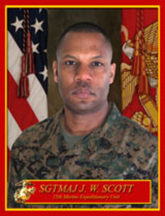 Sergeant MajorScott
Sergeant Major
15th Marine Expeditionary Unit
