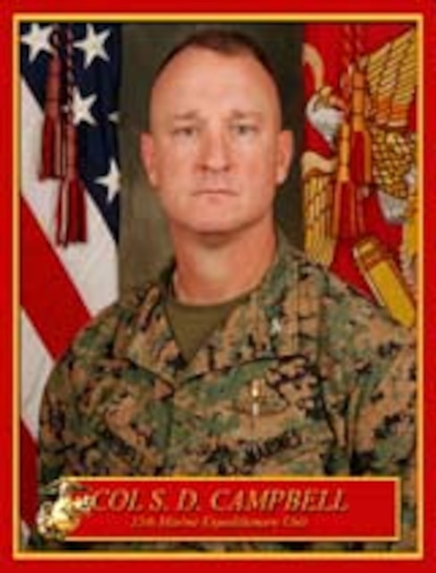 Col. S.D. Campbell > 15th Marine Expeditionary Unit > Leaders View