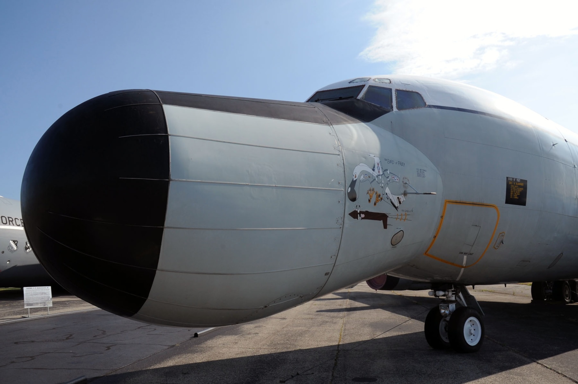 DAYTON, Ohio -- Boeing EC-135E ARIA at the National Museum of the United States Air Force. (U.S. Air Force photo)