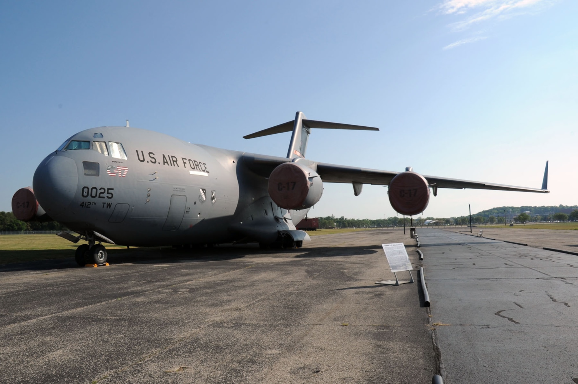 DAYTON, Ohio -- Boeing C-17 Globemaster III in the Air Park at the National Museum of the U.S. Air Force. (U.S. Air Force photo)