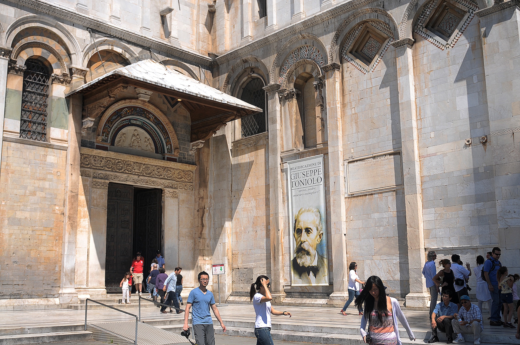 Pisa's Piazza dei Miracoli is home to the Leaning Tower, the duomo, the baptistery and the Camposanto Monumentale. (U.S. Air Force photo/Senior Airman Katherine Windish)