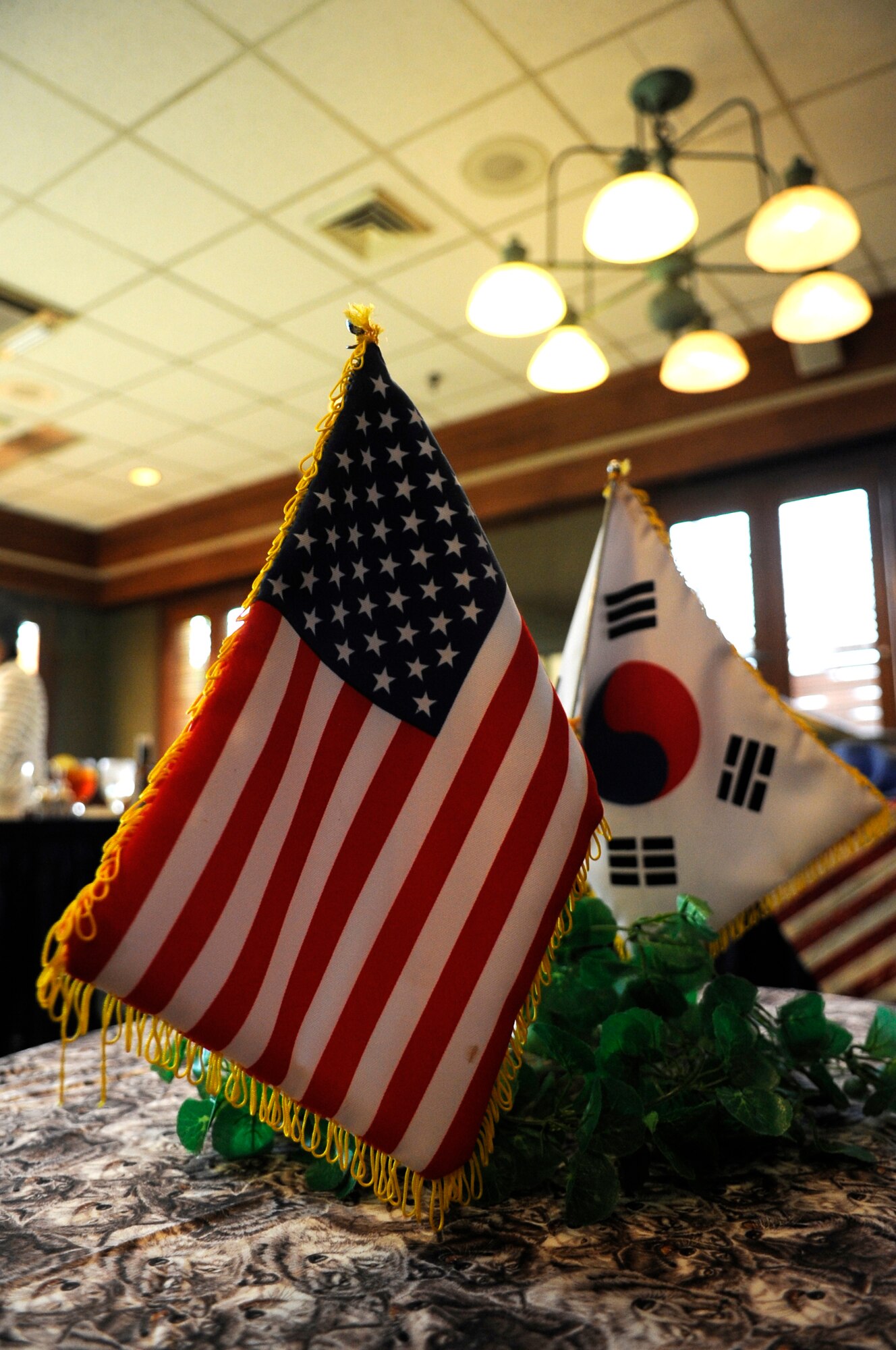 More than 40 years ago, the Korean-American Gunsan Association was developed to help members of the Wolf Pack and local business leaders maintain a positive relationship. In the past, KAGA has given back to Airmen by organizing cultural tours, cookouts and golf tournaments. (U.S. Air Force photo/Senior Airman Brigitte N. Brantley)
