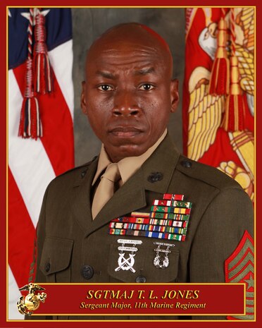 Sergeant Major Jones
Sergeant Major
1st Marine Division Forward
