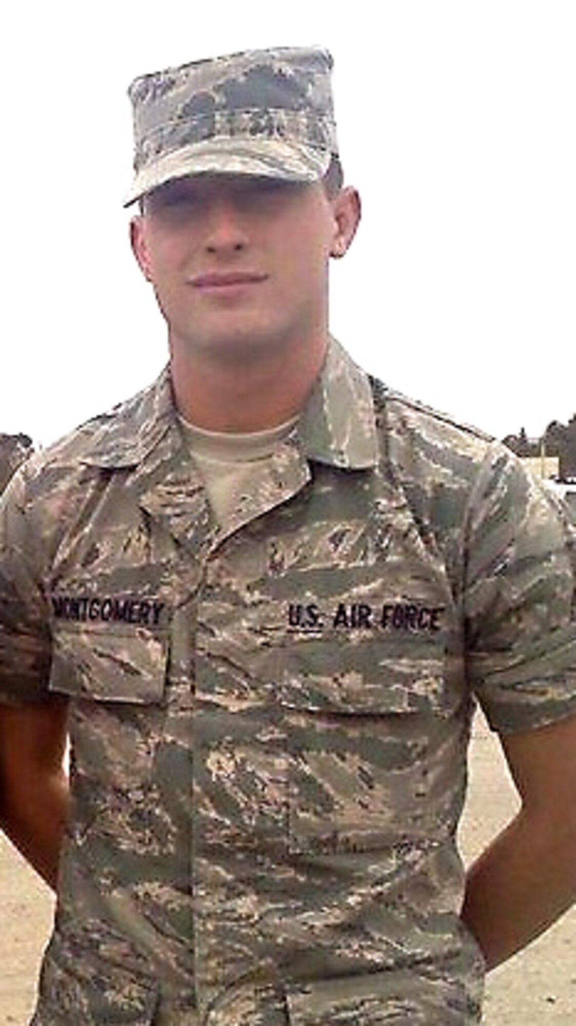 Airman 1st Class Evan Montgomery, 412th Medical Group, Biomedical Equipment Repair Technician. (Courtesy photo)