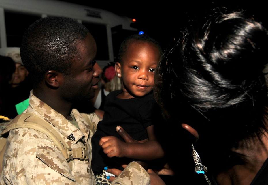 The advanced party for Company A, 1st Tank Battalion returned home to the Combat Center July 20.