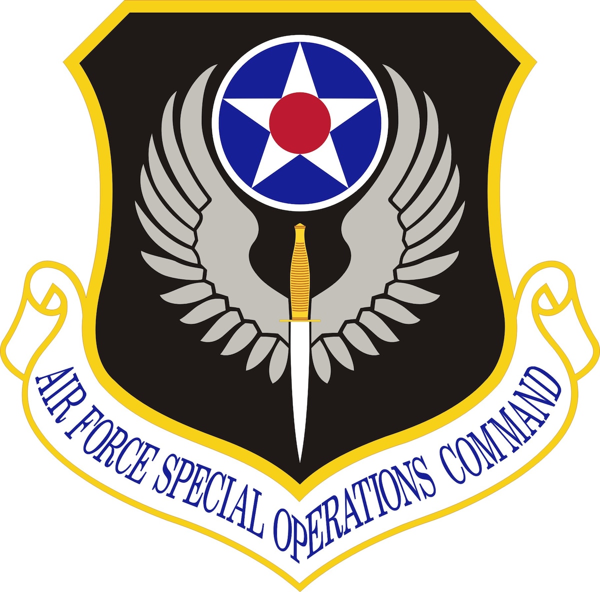 History of AFSOC emblem > Air Force Special Operations Command > Display