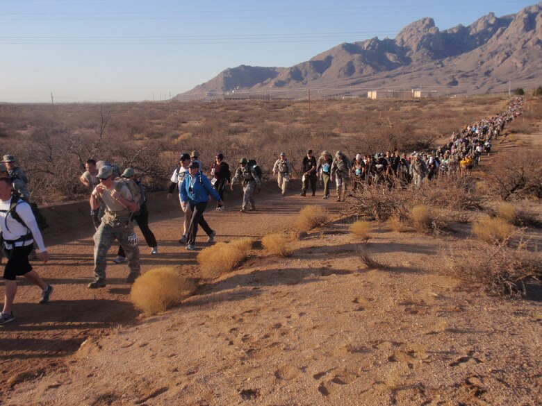 More than 6,000 people came to New Mexico March 27 for the 22nd Annual Bataan Memorial Death March.