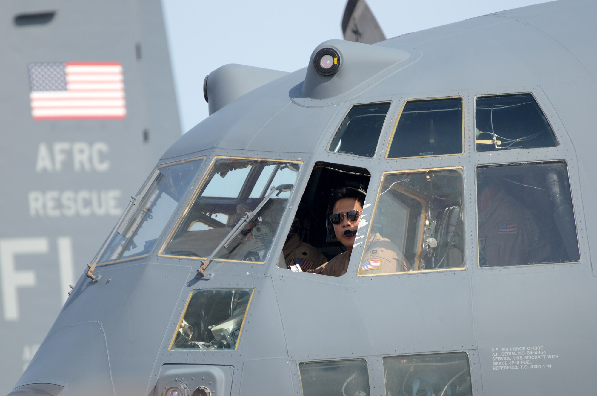 Approximately 60 Reserve Airman from the 920th Rescue Wing, Patrick Air Force Base, Fla., returned back home June 4th from a deployment that took them to the Horn of Africa in support of ongoing search-and-rescue and humanitarian relief efforts there. In addition to the pilots and aircrew Airmen, the group of Airmen consisted of maintenance Airmen who kept the nearly 50-year-old aircraft flying, as well as other support personnel who contributed vital skills necessary to the operations. (U.S. Air Force photo/Capt. Cathleen Snow)