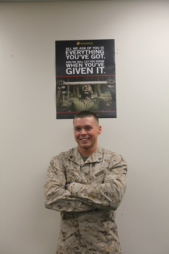 Cpl. Joshua Caldwell, a Headquarters and Headquarters Squadron legal advisor and Cpl. Jeffery Ruff, a Marine Fighter Attack Squadron 533 aviation electrician, are both influenced by his favorite illustrated literary hero in their daily interactions. Both are prime examples of how Marines are not just created but born into the title.