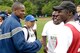 Military Day was celebrated at the 2012 D.C. Special Olympics, May 23, at Catholic University. Air Force District of Washington Commander Maj. Gen. Darren W. McDew participated in a 4x100 meter relay race with athletes to kick-off the day's events. U.S. Navy Ceremonial Guard presented the colors, U.S. Air Force Honor Guard Drill Team performed and countless military members volunteered to help with the events. (U.S. Air Force photos by Senior Airman Steele C. G. Britton)