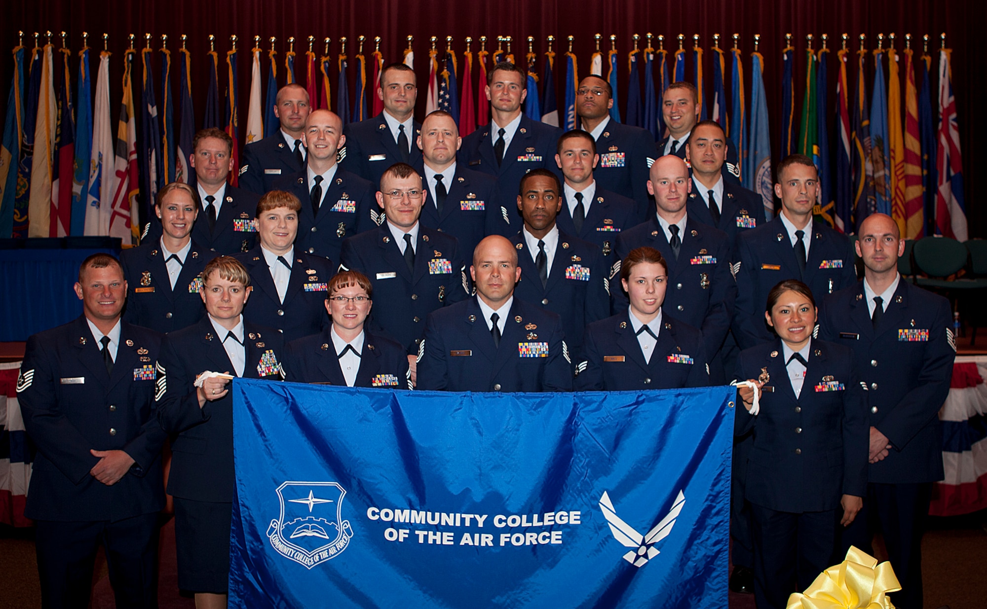 Warren recognizes Community College of the Air Force graduates > F.E